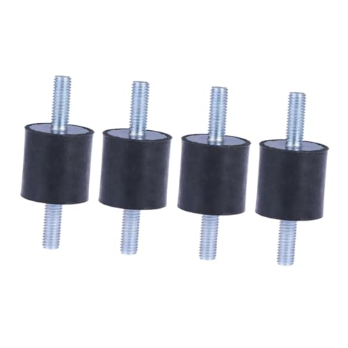 LABRIMP 4 Stück Teiliges Gummipuffer Vibrationsdämpfer für Klimaanlage Luftkompressor Antivibrationsfüße Gummilager Stoßdämpfend Geräuschreduzierend von LABRIMP
