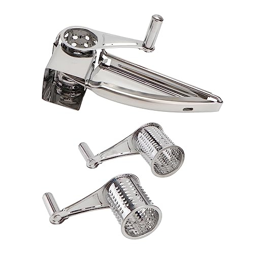 LABRIMP 4 Stück Teiliges Käsereiben Set mit Handkurbel Rotationsreibe für Feines und Reiben der Rostfrei und Leicht zu Reinigen LABRIMP 4 Stück Teiliges Käsereiben Set mit Handkurbel Rotationsreibe für Feines und Reiben der Rostfrei und Leicht zu Reinigen von LABRIMP
