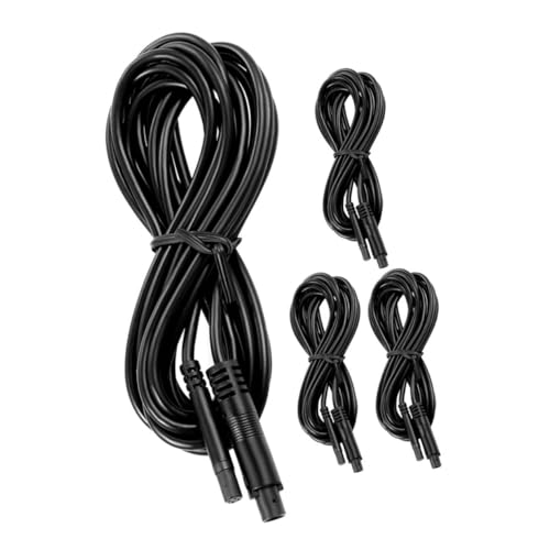 LABRIMP 4 Stück Teiliges Rückfahrkamera Verlängerungskabel Pin Fahrzeugverlängerungskabel für Auto Rückfahrmonitor und Recorder Robustes Fahrzeugzubehör von LABRIMP