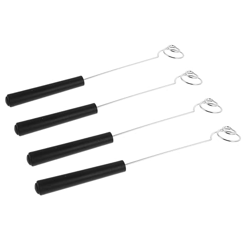 LABRIMP 4 Stück Teiliges Spiralförmige Schokoladen-tauchgabeln aus Edelstahl Ergonomisch Geformt für Müheloses Dippen Vielseitig Einsetzbar als Fondue-gabeln für DIY Pralinen und von LABRIMP