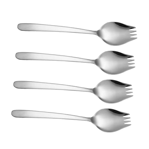 LABRIMP 4 Stück Teiliges Spork Salat und Pastalöffel Multifunktionale Salatbestecke Leicht Tragbar Geeignet für Zuhause Outdoor und Camping LABRIMP 4 Stück Teiliges Spork Salat und Pastalöffel Multifunktionale Salatbestecke Leicht Tragbar Geeignet für Zuhause Outdoor und Camping von LABRIMP