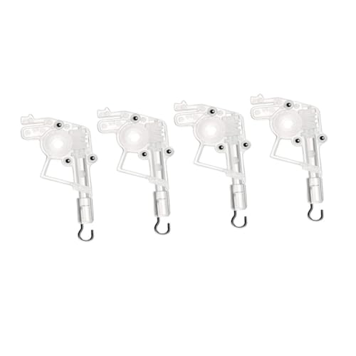 LABRIMP 4 Stück Wand Tilter für Horizontale Jalousien Transparent Form Einfache Installation Leichte Bedienung Unverzichtbares Zubehör für Fensterdekoration von LABRIMP