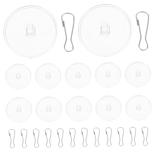 LABRIMP 40 Stück Selbstklebende Deckenhaken mit Transparentem Klebescheiben Wiederverwendbar Zuverlässiger Halt Geeignet für DIY Hochzeiten Geburtstags Partydekoration Vielseitig an Wand LABRIMP 40 Stück Selbstklebende Deckenhaken mit Transparentem Klebescheiben Wiederverwendbar Zuverlässiger Halt Geeignet für DIY Hochzeiten Geburtstags Partydekoration Vielseitig an Wand von LABRIMP