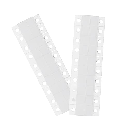 LABRIMP 400 Stück Selbstklebende Display Haken Multifunktionale Haken für Wandmontage Starke Haftung für Haushalte und Geschäfte von LABRIMP