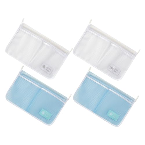 LABRIMP 4stücke Kühlschrankseitenaufbewahrungstasche Aus Netz Und Pp Hängende Aufbewahrungstasche Für Kühlschrank Zum Organisieren Und Aufbewahren Von Lebensmitteln Im Kühlschrank von LABRIMP