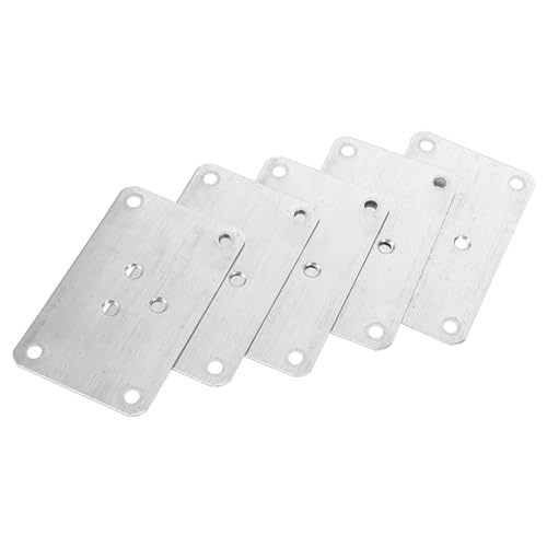LABRIMP 5 Stück Möbelbein Befestigungsplatten Flachverbinder für Tischbeine Möbelreparatur Zubehör Einfache Montage für Wackelige Möbelbeine für DIY Projekte LABRIMP 5 Stück Möbelbein Befestigungsplatten Flachverbinder für Tischbeine Möbelreparatur Zubehör Einfache Montage für Wackelige Möbelbeine für DIY Projekte von LABRIMP