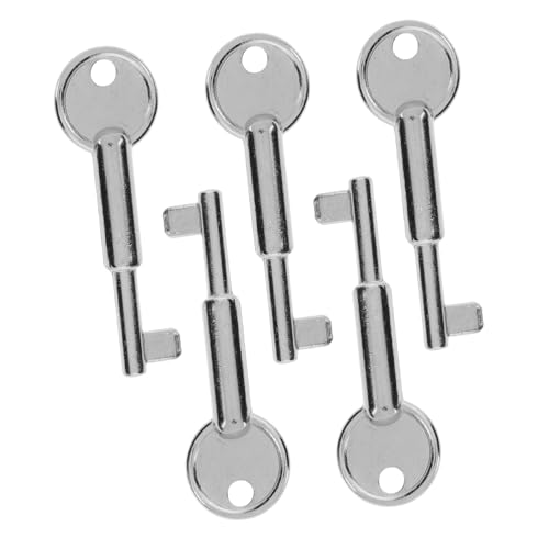 LABRIMP 5 Stück Notfall Schalter Schlüssel Metall Notstopp Taste Schlüssel für Verschiedene Notfall Schalter Langlebig und Praktisch für Reset Anwendungen LABRIMP 5 Stück Notfall Schalter Schlüssel Metall Notstopp Taste Schlüssel für Verschiedene Notfall Schalter Langlebig und Praktisch für Reset Anwendungen von LABRIMP