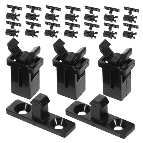 LABRIMP 50 Satz Selbstverriegelnder Federverschluss Verstellbarer Druckverschluss Langlebiger Clip für Mülltonnen Brillenetuis Zahnstocherdosen Platzsparend Robust Einsetzbar LABRIMP 50 Satz Selbstverriegelnder Federverschluss Verstellbarer Druckverschluss Langlebiger Clip für Mülltonnen Brillenetuis Zahnstocherdosen Platzsparend Robust Einsetzbar von LABRIMP