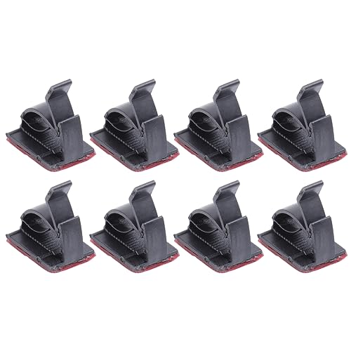 LABRIMP 50 Stück Kabelclips Selbstklebende Drahtklemme mit Einstellbarem Roten Kleber für Kabelorganisation Schwarz Geeignet für Verschiedene Oberflächen LABRIMP 50 Stück Kabelclips Selbstklebende Drahtklemme mit Einstellbarem Roten Kleber für Kabelorganisation Schwarz Geeignet für Verschiedene Oberflächen von LABRIMP
