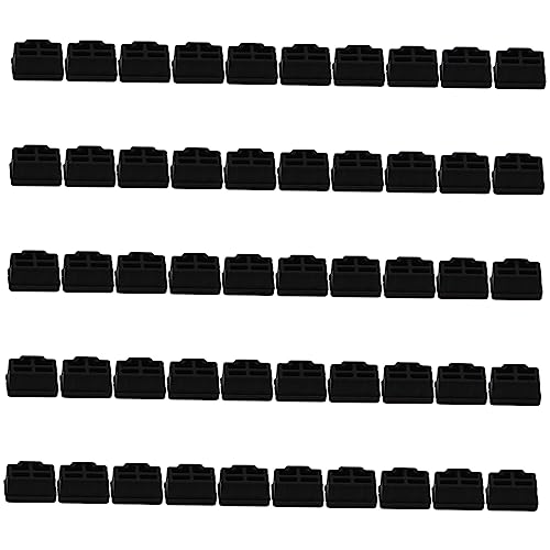 LABRIMP 50Stücke Staubschutzkappen Silikon Abdeckungen für Ethernet Ports Langlebig Kompatibel mit Netzwerkschnittstellen Schutz vor Schmutz von LABRIMP