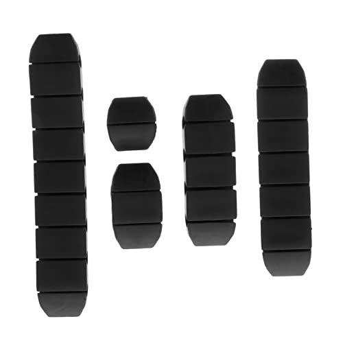 LABRIMP 5Stücke Kabelhalter Selbstklebend Kabelclips für Kabelmanagement für Schreibtisch Zuhause aus Strapazierfähigem Sorgt für Ordnung von LABRIMP