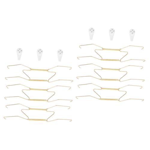 LABRIMP 6 Satz Unsichtbarer Federhaken Zum Aufhängen Teller Wandaufhänger Traaceless Haken Unsichtbare Wandplattenaufhänger Haken Aus Stahlblech Von Pflanzen LABRIMP 6 Satz Unsichtbarer Federhaken Zum Aufhängen Teller Wandaufhänger Traaceless Haken Unsichtbare Wandplattenaufhänger Haken Aus Stahlblech Von Pflanzen von LABRIMP