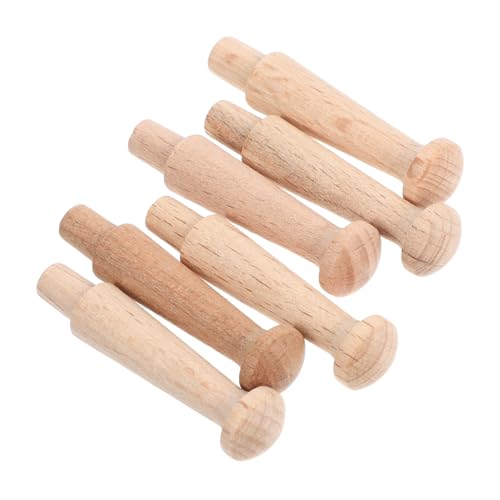 LABRIMP 6 Stück Holz Garderobenhaken aus Massivem Buchenholz Robuste DIY Wandhaken zum Bemalen Glatte Oberfläche Vielseitig für Jacken Handtücher Taschen Türkränze LABRIMP 6 Stück Holz Garderobenhaken aus Massivem Buchenholz Robuste DIY Wandhaken zum Bemalen Glatte Oberfläche Vielseitig für Jacken Handtücher Taschen Türkränze von LABRIMP