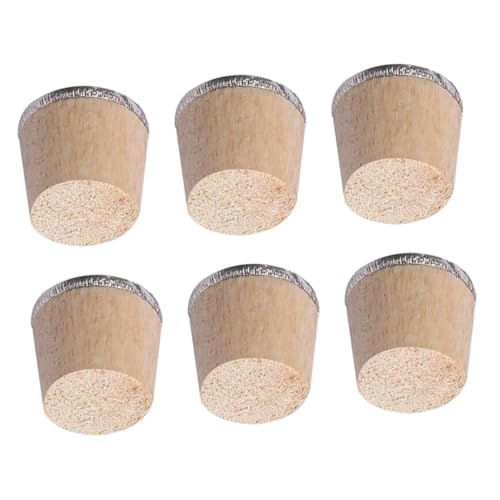 LABRIMP 6 Stück Holzstopfen für Wasserflaschen Bpa Freie Korkstopfen für Teekannen und Heiße Wasserflaschen Robuste und Tragbare Flaschenverschlüsse für Unterwegs LABRIMP 6 Stück Holzstopfen für Wasserflaschen Bpa Freie Korkstopfen für Teekannen und Heiße Wasserflaschen Robuste und Tragbare Flaschenverschlüsse für Unterwegs von LABRIMP