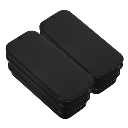 LABRIMP 6 Stück Kleine Rechteckige Metalldose mit Schiebedeckel Kompakte Aufbewahrungsbox für Schmuck Feste Duftbehälter Mobiles Spiel Fingerhüllen Organizer Multifunktionale Metallbox LABRIMP 6 Stück Kleine Rechteckige Metalldose mit Schiebedeckel Kompakte Aufbewahrungsbox für Schmuck Feste Duftbehälter Mobiles Spiel Fingerhüllen Organizer Multifunktionale Metallbox von LABRIMP
