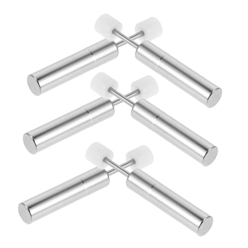 LABRIMP 6 Stück Mülltonnen Dämpfer mit Hydraulischem Soft Close System Geräuschreduzierender Stoßdämpfer für Küchen und Büro Abfalleimer Sanfte und Kontrollierte Deckelbewegung Langlebiger von LABRIMP