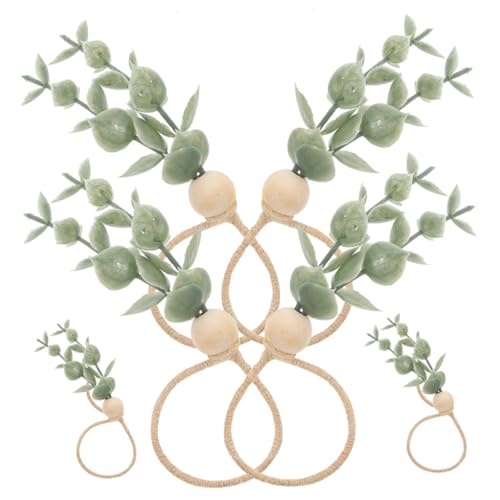 LABRIMP 6 Stück Rustikale Grüne Serviettenringe Wiederverwendbare Tischdeko für Hochzeiten Partys und Besondere Anlässe Natur und Eleganzstil LABRIMP 6 Stück Rustikale Grüne Serviettenringe Wiederverwendbare Tischdeko für Hochzeiten Partys und Besondere Anlässe Natur und Eleganzstil von LABRIMP