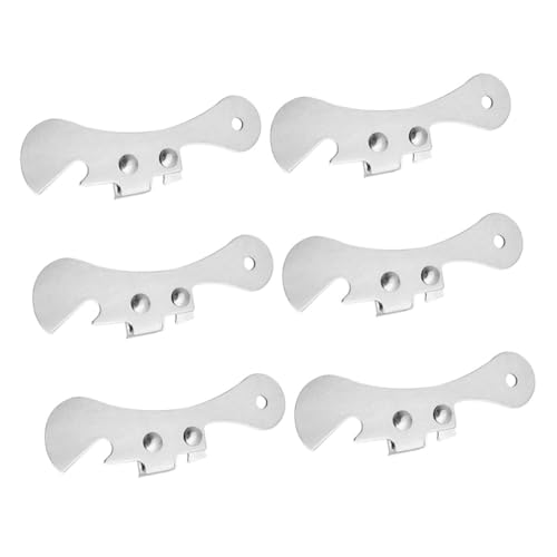 LABRIMP 6 Stück Teiliges Dosenöffner und Flaschenöffner Multifunktionale für Täglichen Gebrauch für Zuhause Camping von LABRIMP