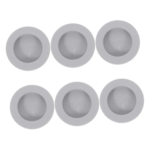 LABRIMP 6 Stück Teiliges Gummistopfen für Klimaanlage Rund Installieren Kompatibel mit Verschiedenen Marken für Effektive Leckageprävention von LABRIMP