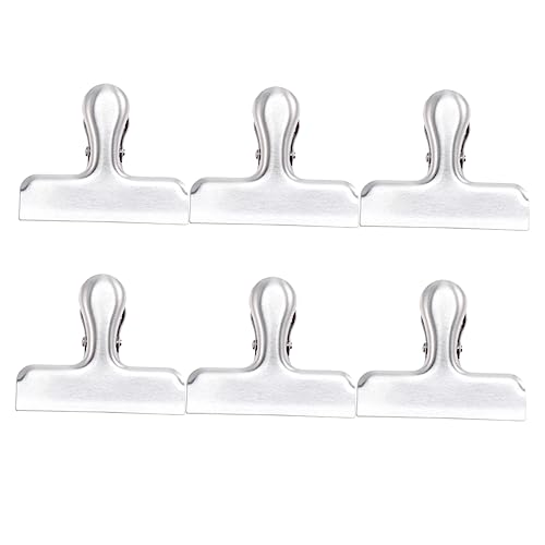 LABRIMP 6 Stück Teiliges Verschlussclips für Snack und Lebensmittelbeutel Luftdichtes Frischhalten Robuste Klemmen für Küche und Vorratsschrank Wiederverwendbare Bag Clips LABRIMP 6 Stück Teiliges Verschlussclips für Snack und Lebensmittelbeutel Luftdichtes Frischhalten Robuste Klemmen für Küche und Vorratsschrank Wiederverwendbare Bag Clips von LABRIMP