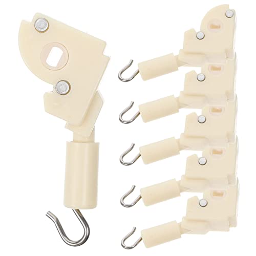 LABRIMP 6 Stück Teiliges Wand Tilt Control Haken für Horizontale Jalousien Ersatzteile für Jalousien Einfache Installation und Vielseitige Verwendung von LABRIMP