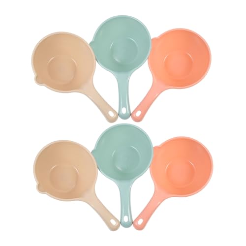 LABRIMP 6 Stück Teiliges aus Dicken Wasserlöffeln Praktische Wasserschaufeln für Zuhause Restaurant und Garten Ergonomisches Design für Einfachen Gebrauch Freies Material von LABRIMP