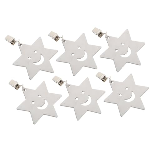 LABRIMP 6 Stück Tischdeckenklammern Windfeste Tischdeckenhalter für Garten und Veranstaltungen Einsetzbar für Tischdecken Vorhänge und Duschvorhänge LABRIMP 6 Stück Tischdeckenklammern Windfeste Tischdeckenhalter für Garten und Veranstaltungen Einsetzbar für Tischdecken Vorhänge und Duschvorhänge von LABRIMP