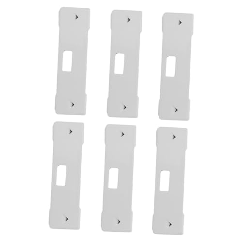 LABRIMP 6 Stück Vertikale Jalousie Reparatur Clips Ersatzteile für Lamellenvorhänge Hochwertige Metalllaschen für Einfache Montage und Langlebige Nutzung Passend für Verschiedene LABRIMP 6 Stück Vertikale Jalousie Reparatur Clips Ersatzteile für Lamellenvorhänge Hochwertige Metalllaschen für Einfache Montage und Langlebige Nutzung Passend für Verschiedene von LABRIMP