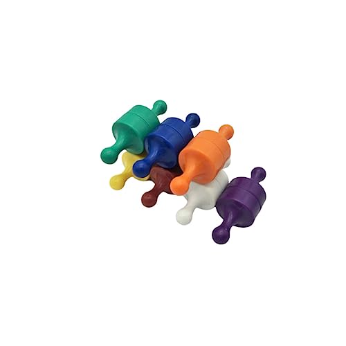 LABRIMP 7 Stück Farben Magnetische Aufkleber Stempel Form Kühlschrankmagneten für Notizen DIY Projekte und Dekoration für Metalloberflächen und Whiteboards LABRIMP 7 Stück Farben Magnetische Aufkleber Stempel Form Kühlschrankmagneten für Notizen DIY Projekte und Dekoration für Metalloberflächen und Whiteboards von LABRIMP