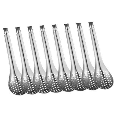 LABRIMP 8 Stück Teiliges Edelstahl Sieb löffel Set mit Ergonomischem Griff Feinmaschiges Küchensieb für Pasta und Gewürze Langlebig Präzise Filtration für Haushalt Restaurant und LABRIMP 8 Stück Teiliges Edelstahl Sieb löffel Set mit Ergonomischem Griff Feinmaschiges Küchensieb für Pasta und Gewürze Langlebig Präzise Filtration für Haushalt Restaurant und von LABRIMP