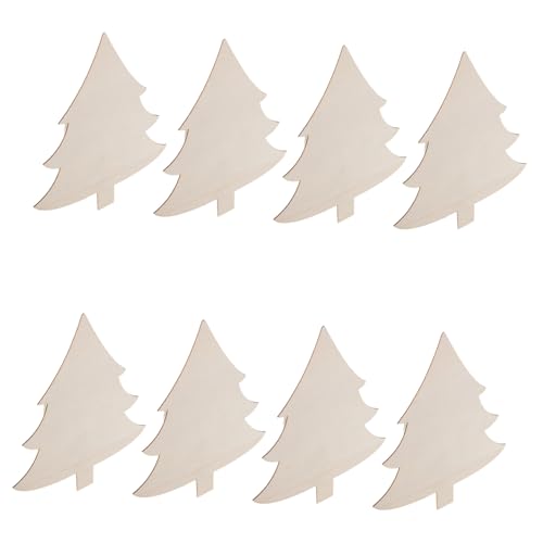LABRIMP 8 Stück Teiliges Unfertige Holzanhänger Weihnachtsbaumform Unbemalte Holzscheiben Glatte Oberfläche Sicher Für DIY Bastelprojekte Familienfeiern Festliche Dekoration LABRIMP 8 Stück Teiliges Unfertige Holzanhänger Weihnachtsbaumform Unbemalte Holzscheiben Glatte Oberfläche Sicher Für DIY Bastelprojekte Familienfeiern Festliche Dekoration von LABRIMP