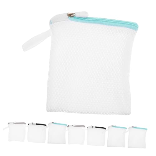 LABRIMP 8st Kleine Wäschesäcke Wäschenetzbeutel Für Feinwäsche Reise Waschtasche Netztasche Mit Reißverschluss Empfindlicher Wäschesack Polyester Mini Schlafkissen Reisen von LABRIMP