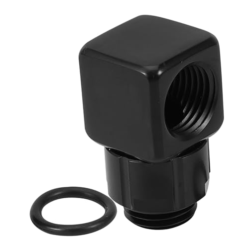 LABRIMP 90Grad Wasserkühlungsanschluss Rotierender Adapter für Computer Wasserkühlungssysteme Flexibles Gewinde Kompatibel mit Allen Gängigen PC Systemen Einfach zu Installieren von LABRIMP