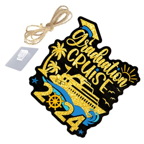 LABRIMP Abschluss Dekoration Holzschild für Graduation Party Leichte Hängedekoration Fotobooth Zubehör Langlebig und Elegant für Abiturfeiern und Abschlussfeiern LABRIMP Abschluss Dekoration Holzschild für Graduation Party Leichte Hängedekoration Fotobooth Zubehör Langlebig und Elegant für Abiturfeiern und Abschlussfeiern von LABRIMP