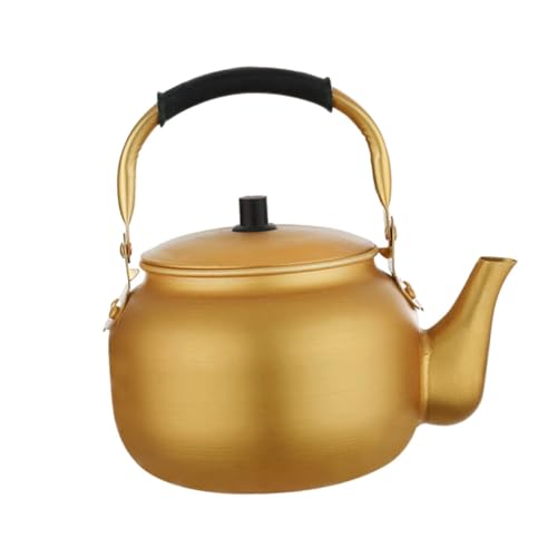 LABRIMP Aluminium Teekessel Gasherd Wasserkocher Dicker Boden Schnelle Wärmeleitung Küchenzubehör für Tee Kaffee und heiße Getränke Zuhause von LABRIMP