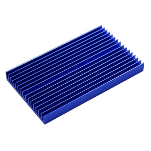 LABRIMP Aluminiumlegierung Kühlkörper Blau Pcb Radiator Heat Sink Platte für Ic Chip Wärmeableitung Langlebig Großflächig von LABRIMP