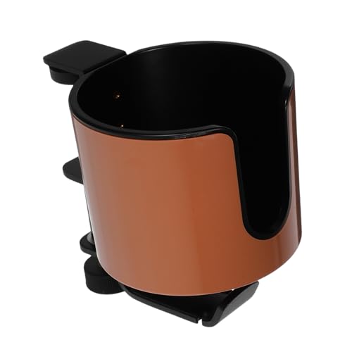 LABRIMP Anti-spill Tischbecherhalter mit Klemme Drehbarer Kopfhörerhaken Verstellbarer Halter für Becher und Headset Kompakt für Büro Gaming und Schreibtischorganisation von LABRIMP