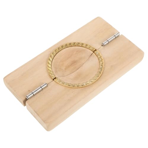 LABRIMP Knödel Former Für Teigtaschenherstellung Kompaktes Werkzeug Zur Zubereitung Von Knödeln Knödelformer Mit Tiefem Falten-design von LABRIMP