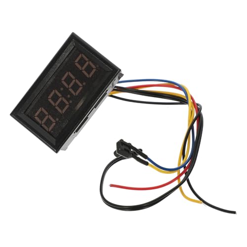 LABRIMP Auto-digitaluhr mit Thermometer und Spannungsanzeige -display Grün Dashboard-multifunktionsuhr für Präzise Temperatur Volt-messung Einfache Installation im Fahrzeug LABRIMP Auto-digitaluhr mit Thermometer und Spannungsanzeige -display Grün Dashboard-multifunktionsuhr für Präzise Temperatur Volt-messung Einfache Installation im Fahrzeug von LABRIMP