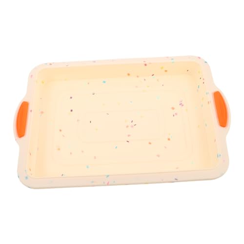 LABRIMP Silikon-backform Quadratisch Für Ofenbacken Antihaftbeschichtete Brownie-form Aus Lebensmittelechtem Silikon Kleine Kuchenform Zum Backen von LABRIMP