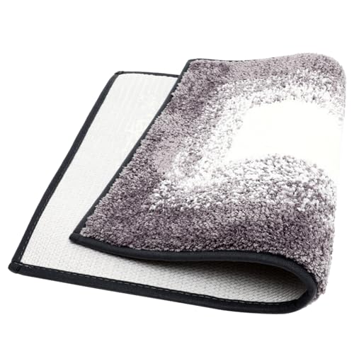 LABRIMP Badezimmer Badematte rutschfest und Saugfähig Weiche Chenille Matte Mondgrau für Bad Küche und Eingangsbereich Vielseitig Einsetzbar und Pflegeleicht LABRIMP Badezimmer Badematte rutschfest und Saugfähig Weiche Chenille Matte Mondgrau für Bad Küche und Eingangsbereich Vielseitig Einsetzbar und Pflegeleicht von LABRIMP
