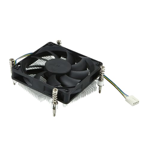 LABRIMP CPU Kühlventilator aus Aluminium und Kupfer Hochleistungs CPU Luftkühler für Computer für Gehäuse mit Großem Kupferkern für Effektive Wärmeableitung von LABRIMP