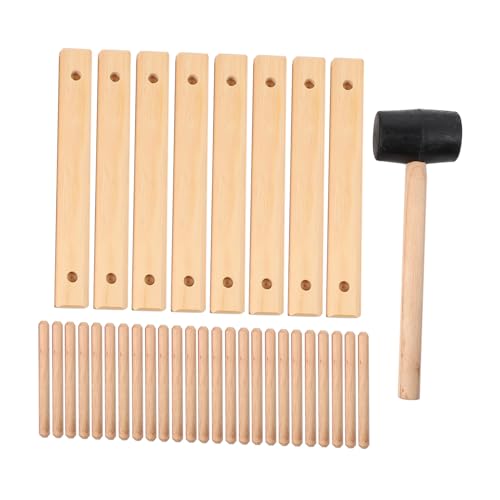 LABRIMP DIY Weinregal aus Massivem Holz Horizontaler Flaschenhalter Stabil Leicht Langlebig für Küche Wohnzimmer Weinkeller Tischplatte Weinflaschendekoration und Aufbewahrung von LABRIMP