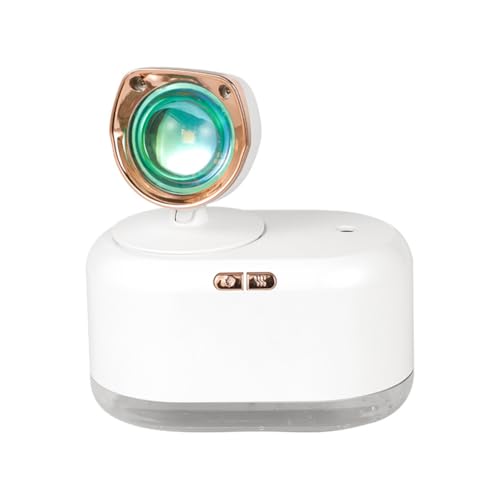 LABRIMP Desktop Sunset Lampe Luftbefeuchter USB Tischlampe mit Projektionslicht für Schlafzimmer Wohnzimmer und Büro für Aromatherapie und Feuchtigkeitsspendende LABRIMP Desktop Sunset Lampe Luftbefeuchter USB Tischlampe mit Projektionslicht für Schlafzimmer Wohnzimmer und Büro für Aromatherapie und Feuchtigkeitsspendende von LABRIMP