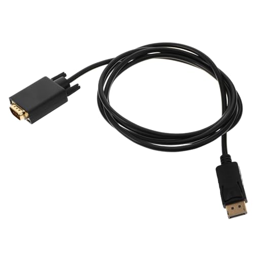 LABRIMP Displayport zu Vga Kabel Hochwertiges Video Kabel für Desktop Laptop Monitor und Projektor Klare Übertragung Einfach zu Bedienen Tragbar Treiber Erforderlich LABRIMP Displayport zu Vga Kabel Hochwertiges Video Kabel für Desktop Laptop Monitor und Projektor Klare Übertragung Einfach zu Bedienen Tragbar Treiber Erforderlich von LABRIMP