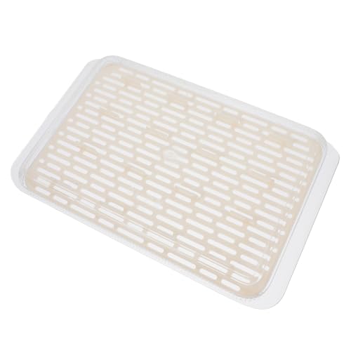 LABRIMP Doppellagiges Abtropfgestell für Küchentheke mit Effektivem Gitternetz Multifunktional als Obst und Gemüsekorb Stilvolles Transparentes Design für Frische Lebensmittel und LABRIMP Doppellagiges Abtropfgestell für Küchentheke mit Effektivem Gitternetz Multifunktional als Obst und Gemüsekorb Stilvolles Transparentes Design für Frische Lebensmittel und von LABRIMP