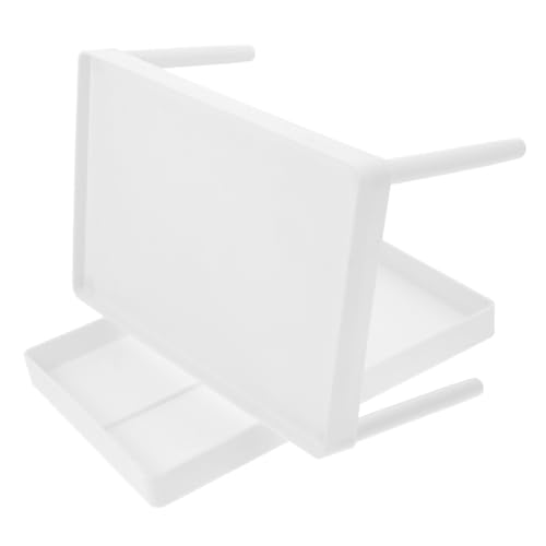 LABRIMP Doppelstöckiger Organizer Regal aus Robustem Material Platzsparend für Schlafzimmer Büro Schreibtisch Dekor Ästhetisch Multifunktional Aufbewahrungskorb für Kosmetik und Zubehör LABRIMP Doppelstöckiger Organizer Regal aus Robustem Material Platzsparend für Schlafzimmer Büro Schreibtisch Dekor Ästhetisch Multifunktional Aufbewahrungskorb für Kosmetik und Zubehör von LABRIMP