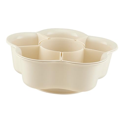 LABRIMP Drehbarer Hot Pot Lebensmittelhalter Abtropfbarer Servierteller mit Fächern für Gemüse und Snacks für Zuhause und Restaurants LABRIMP Drehbarer Hot Pot Lebensmittelhalter Abtropfbarer Servierteller mit Fächern für Gemüse und Snacks für Zuhause und Restaurants von LABRIMP