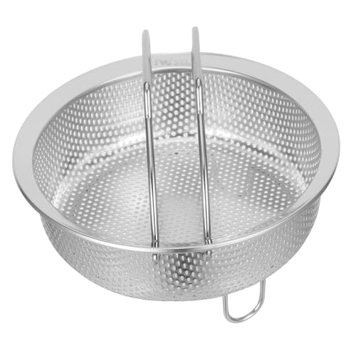 LABRIMP Edelstahl Dämpfkorb für Kochtöpfe Steamer Basket mit Feinem Lochdesign Wassertrennung und Abtropfschale Geeignet für Reis Gemüsedämpfen Vielseitiges Kücheneinsatzgerät LABRIMP Edelstahl Dämpfkorb für Kochtöpfe Steamer Basket mit Feinem Lochdesign Wassertrennung und Abtropfschale Geeignet für Reis Gemüsedämpfen Vielseitiges Kücheneinsatzgerät von LABRIMP