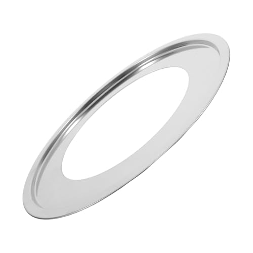 LABRIMP Edelstahl Dampfgarer Einsatz Steamer Pot Ring Adapter Universeller Dampfring für Kochtöpfe Reiskocher Langlebiges Dampfgestell mit Effizientem Runddesign Leicht zu Reinigen von LABRIMP